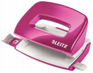 LEITZ dziurkacz mały metal WOW 50601023 różowy