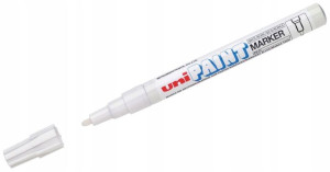 UNI marker olejowy PAINT permanentny PX-21 biały