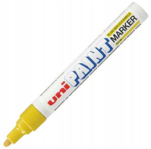 UNI marker olejowy PAINT permanentny PX-20 żółty