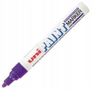 UNI marker olejowy PAINT permanentny PX-20 fiolet