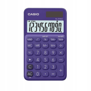 Kalkulator CASIO SL-310UC 10 cyfr FIOLETOWY TAX
