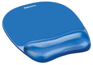 FELLOWES podkładka pod mysz Crystal 9114120 niebie