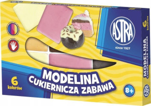 ASTRA modelina cukiernicza 6 kolorów