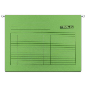 Teczka zawieszkowa DONAU A4 / 230gsm zielony