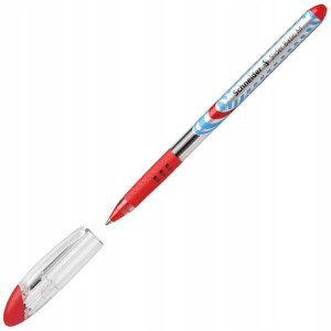 Długopis Żelowy Slider Basic M Czerwony Schneider