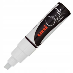 Marker Kredowy Pwe-8k Uni Chalk Biały