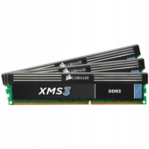 Nowa Pamięć Ram Corsair Xms3 Ddr3 12gb 1600mhz Cl9