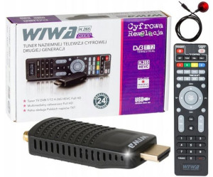 Tuner DVB-T2 Wiwa H.265 MINI