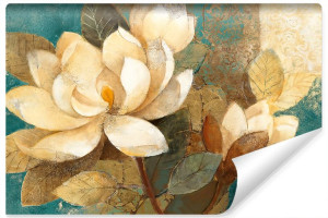 Fototapeta Malowane Magnolie ABSTRAKCJA 90x60