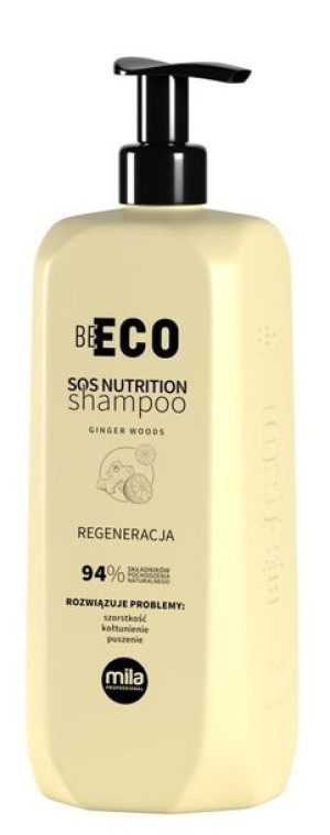 Szampon Mila Be Eco SOS regenerujący, Nutrition 900 ml