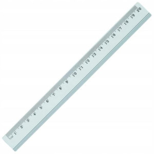 Linijka Aluminiowa 20cm Srebrna Gr.119-20 Grand