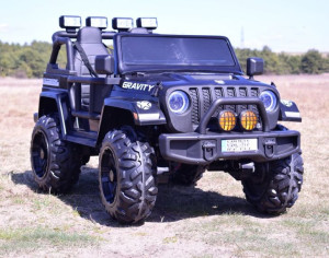 !HIT! Wielki JEEP Auto na akumulator dla 2 dzieci napęd 4x60W FULL OPCJA!