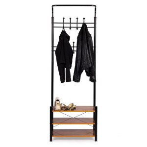 Wieszak z półkami na buty Goodhome