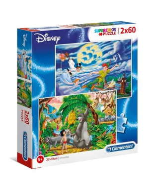 Clementoni CLM21613 Puzzle Disney Classic 2 X 60el