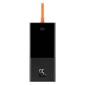 Powerbank Baseus Elf 20000mah, Pd, 2xusb, Usb-c + Kabel Usb-c 65w (czarny)