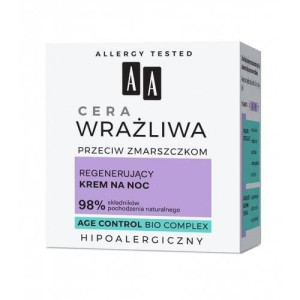 AA Cera Wrażliwa Regenerujący krem na noc 50 ml
