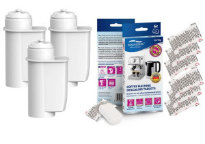 Zestaw Do Ekspresu Siemens 3x Filtr TZ70003 Tabletki Odkamieniacz TZ80002