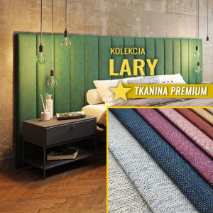 Panele tapicerowane " LONG " - Kolekcja PREMIUM LARY 180x20 cm