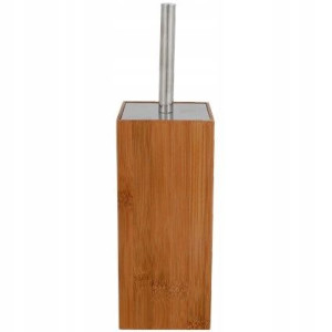 Bambusowa szczotka do toalety 10 x 10 x 35 cm