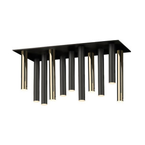C0461-11c-p7sd Loya Lampa Sufitowa Czarny Mat+złota/matt Black+french Gold