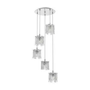 Zuma Line P0509-05d-b5ac Froze Lampa Wisząca Clear