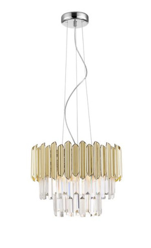 Zuma Line P0535-05b-f4j7 Gladius Lampa Wisząca Złota/gold