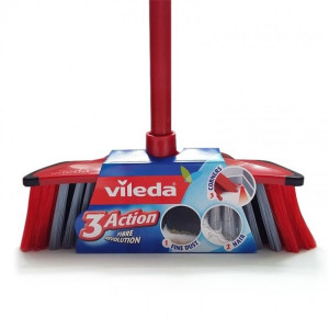 Vileda 3Action miotła szczotka z drążkiem