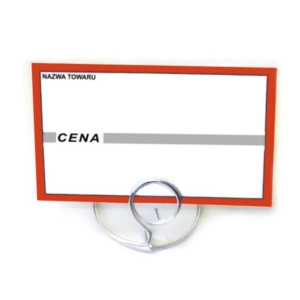 Etykiety cenowe laminowane - cenówki klasyczne - 65x95 mm