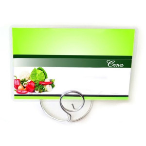 Etykiety cenowe laminowane - cenówki WARZYWA- 65x95 mm