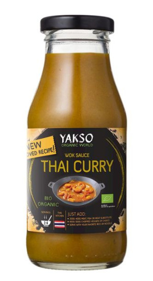 Sos Tajski Curry Bio 240 Ml - Yakso