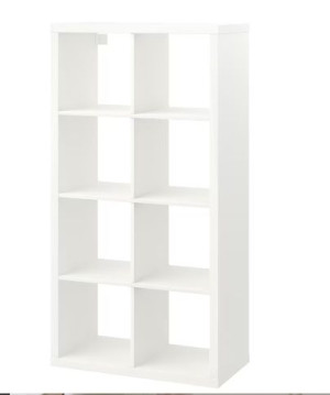 IKEA KALLAX Regał, 77x147 cm biały