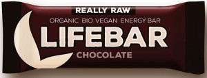 Baton Daktylowo-orzechowy Z Czekoladą Raw Bezglutenowy Bio 47 G - Lifefood