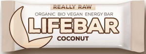 Baton Kokosowy Raw Bezglutenowy Bio 47 G - Lifefood