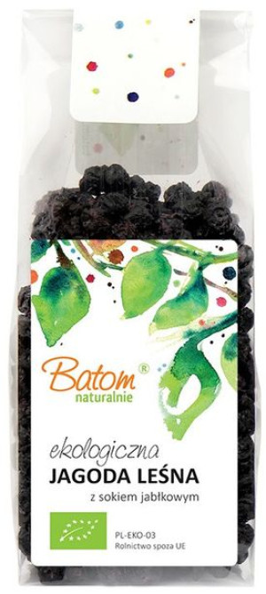 Jagoda Leśna Słodzona Sokiem Jabłkowym Bio 100 G - Batom