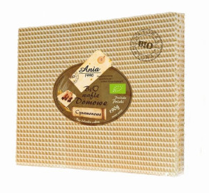 Wafle Domowe Cynamonowe Bez Dodatków Cukrów Bio 190 G - Bio Ania