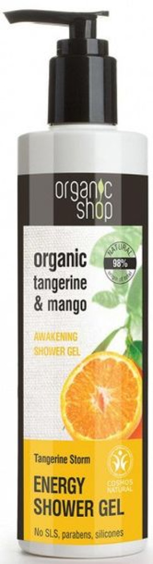 Żel Pod Prysznic Orzeźwiający Mandarynkowa Burza Eco 280 Ml - Organic Shop