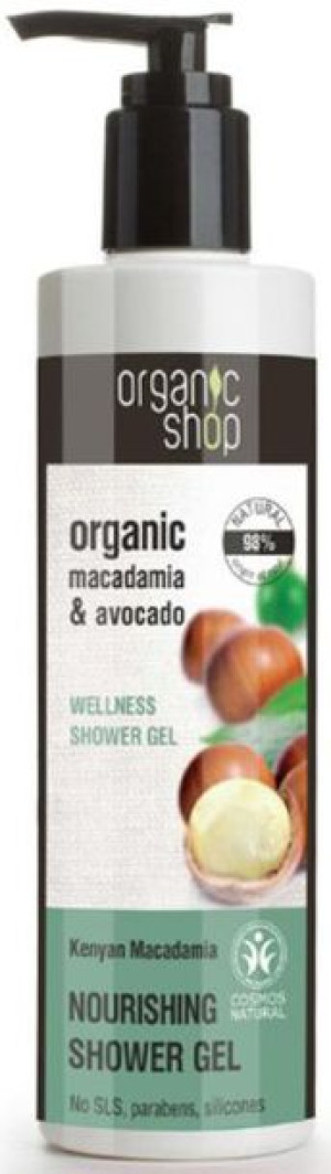 Żel Pod Prysznic Odżywczy Kenijskie Orzechy Macadamia Eco 280 Ml