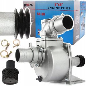 Pompa Do Wody Motopompa Pasek Klinowy 40m3/h 75mm