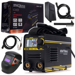 Spawarka Inwertorowa 300a Mma Igbt Lcd Tig + Maska