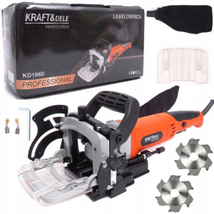 Frezarka Lamelownica Do Drewna 1250w 2x Frez 100mm