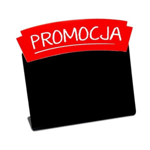 Duże piny nakładki do cenówek - nadruk PROMOCJA - 10 szt.