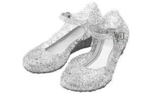 Buty Baletki Sandałki Elza Elsa 33 Srebrne