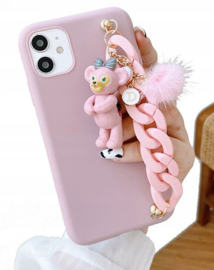 Etui Łańcuszek misio do Iphone 13 pro 6.1