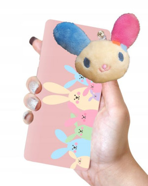 Etui Króliczek brelok do Iphone 13 pro 6.1