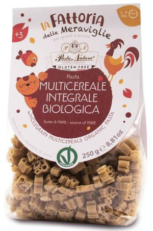 Makaron ryżowo gryczany z amarantusem i teff dla Dzieci - Zwierzęta Bezglut
