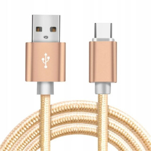 Kabel Usb-c Dł.1m - Kolor – Złoty