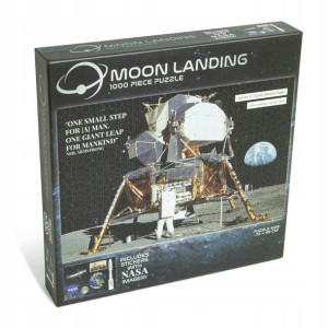 Puzzle 1000 El Nasa Lądowanie Na Księżycu Naklejki
