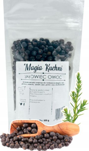 Jałowiec 500g OWOC JAŁOWCA aromatyczny CAŁY ZIARNO