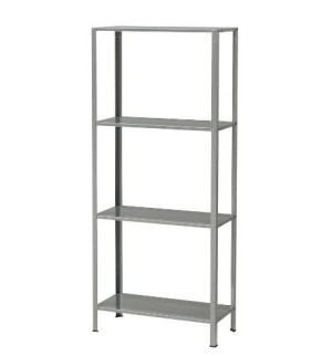 IKEA HYLLIS Regał, do wewnątrz/na zewnątrz 60x27x140 cm