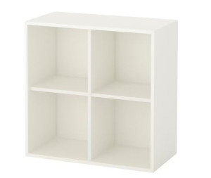 IKEA EKET Szafka z 4 przegrodami, 70x35x70 cm biały